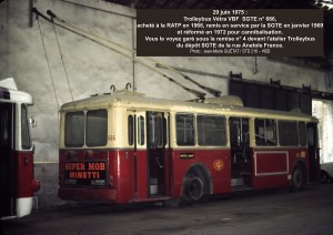 Vétra VBF n° 666 cannibalisé = 29-06-1975°